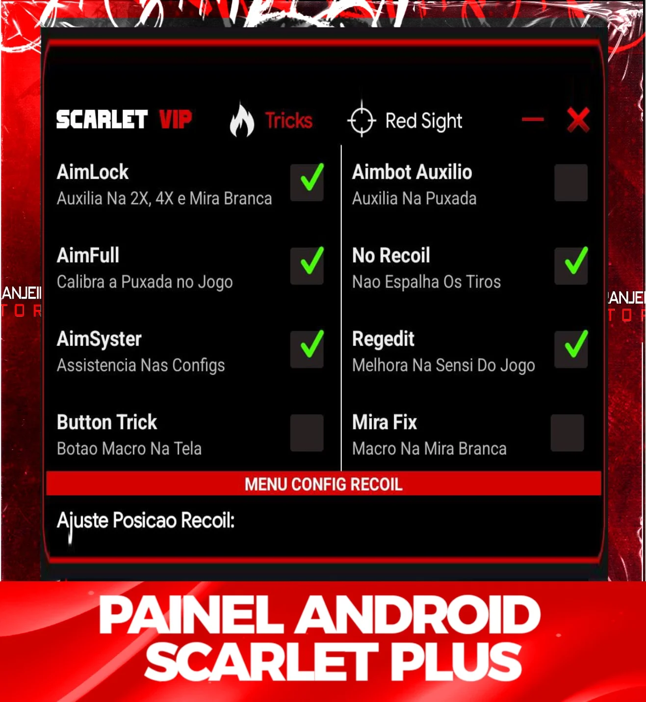 PAINEL SCARLET ANDROID